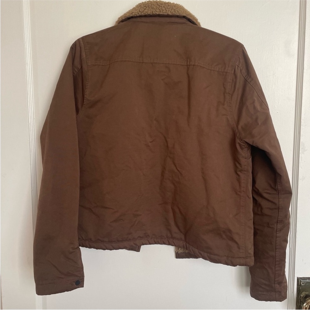 Roark Brown Cropped Jacket - image 4